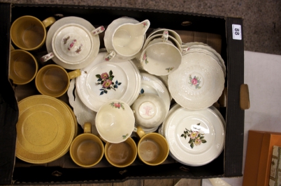 Appraisal: A collection of Spode part tea set including vups saucers