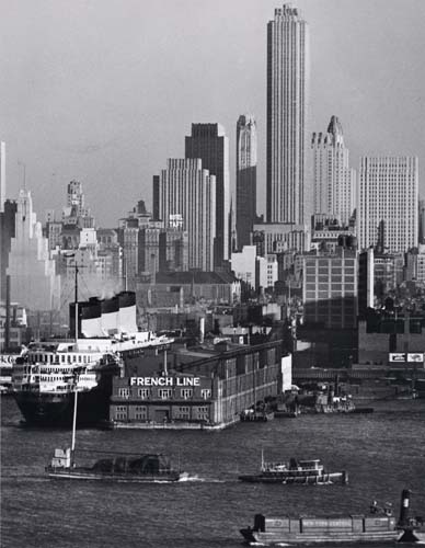 Appraisal: ABBOTT BERENICE - Manhattan Skyline II From Weehawken New Jersey