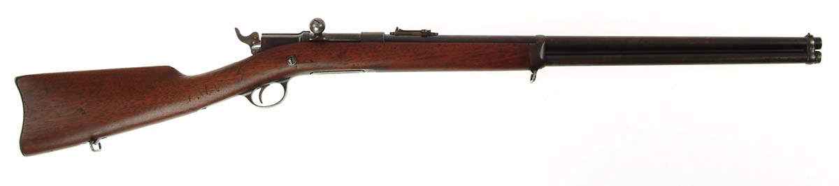 Appraisal: SCARCE INDIAN POLICE REMINGTON FRONTIER MODEL KEENE RIFLE WITH ORIGINAL