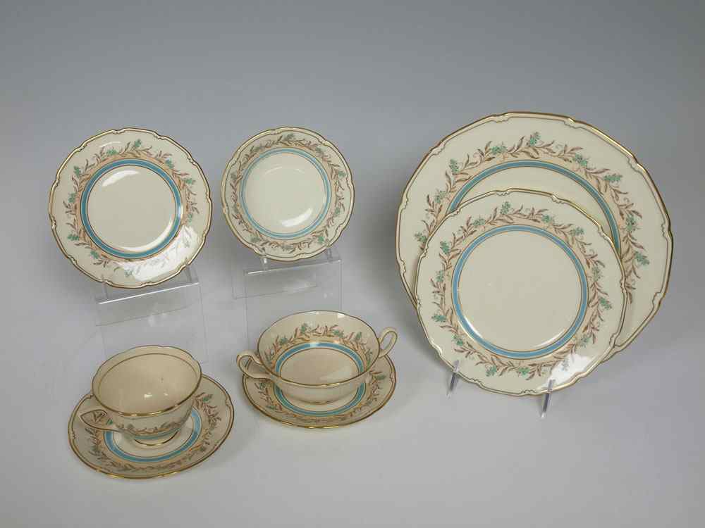 Appraisal: ROYAL DOULTON ''PRELUDE'' FINE CHINA pieces to include dinner plates