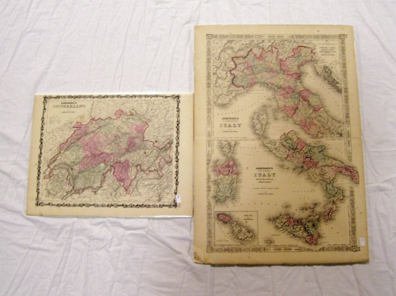 Appraisal: - Foreign Maps Includes two early th century maps Switzerland