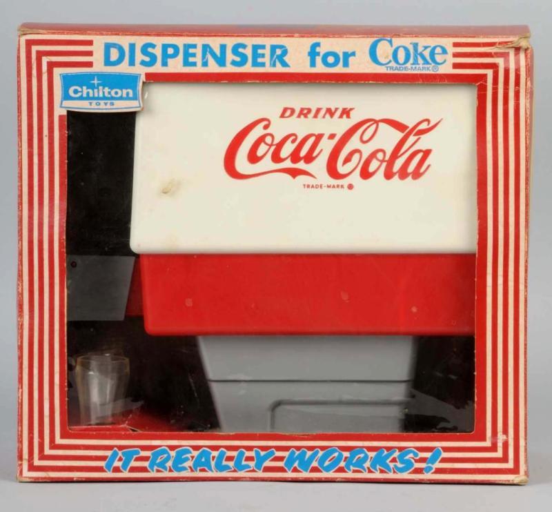 Appraisal: Plastic Coca-Cola Dispenser Toy Description s Complete with original box