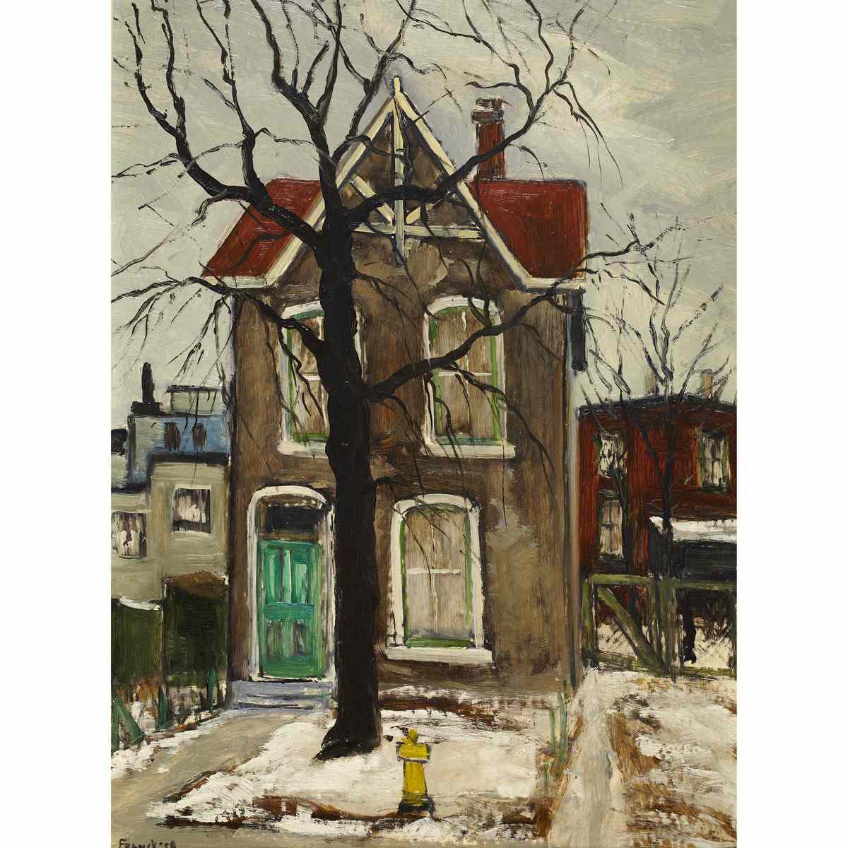 Appraisal: ALBERT JACQUES FRANCK A R C A HOUSE ON BIRCH