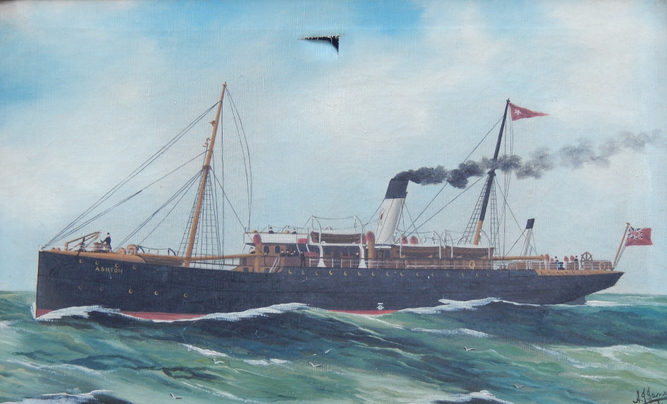 Appraisal: Alfred J Jansen Dutch - The Cruiser Ashton with single