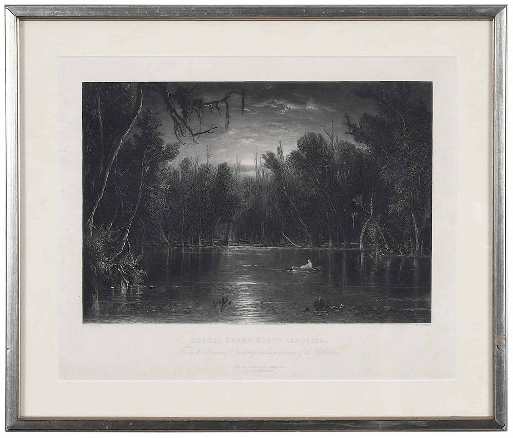 Appraisal: After Regis Gignoux - Dismal Swamp engraved by James Duthie