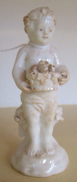 Appraisal: A porcelain figure probably Plymouth early th century modelled as