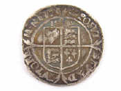 Appraisal: An Elizabeth I silver sixpence coin dated