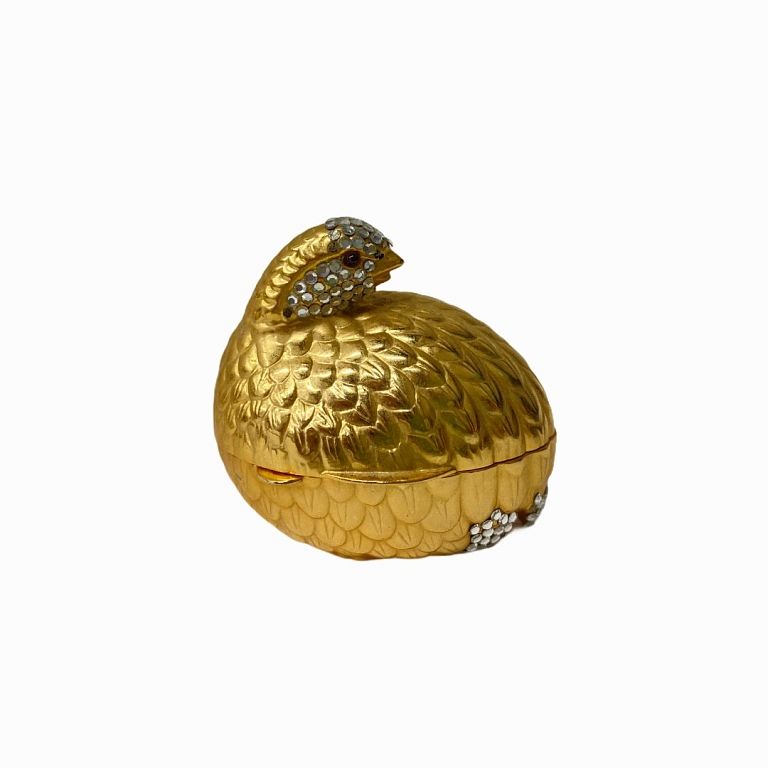 Appraisal: Judith Leiber Pill Box Judith Leiber Pill Box Total Measures