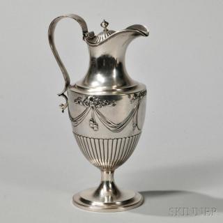 Appraisal: George IV Sterling Silver Ewer London - Joseph Angell maker