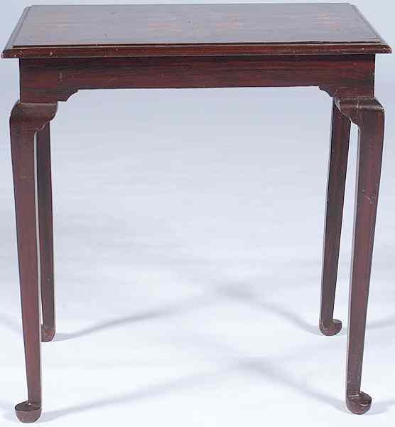 Appraisal: Queen Anne-style Tea Table Late th century a Victorian Queen