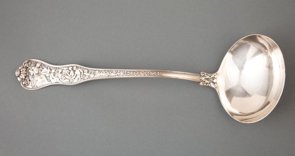 Appraisal: Tiffany Olympian Pattern Sterling Silver Ladle pat l in wt