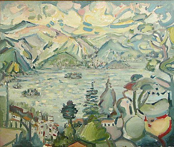 Appraisal: Boris Kipar German born Lago Maggiore signed titled and dated