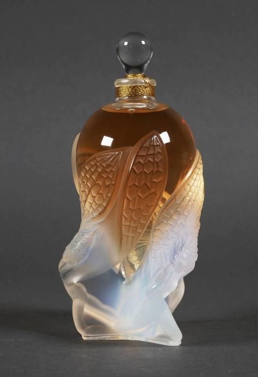 Appraisal: NIB ounce ml Lalique perfume bottle Box has some tearing