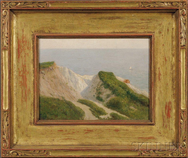 Appraisal: Charles Drew Cahoon Massachusetts - Coastal Dunes Overlooking Sea with