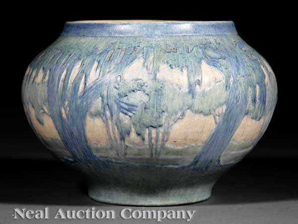 Appraisal: A Newcomb College Art Pottery Matte Glaze Vase decorated by