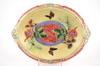 Appraisal: MAJOLICA DISH - Circa majolica bread tray with yellow star