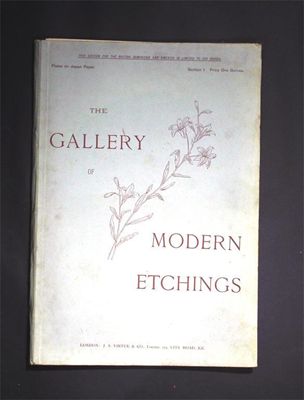 Appraisal: The Gallery of Modern Etchings' by J S Virtue ten