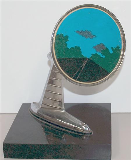 Appraisal: Allan D'Arcangelo American - Rear View Mirror Estimate -