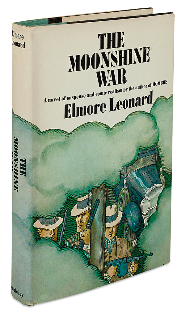 Appraisal: LEONARD ELMORE The Moonshine War vo publisher's green and black