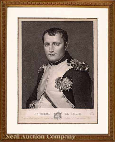 Appraisal: After Jacques-Louis David French - Napoleon Le Grand th c