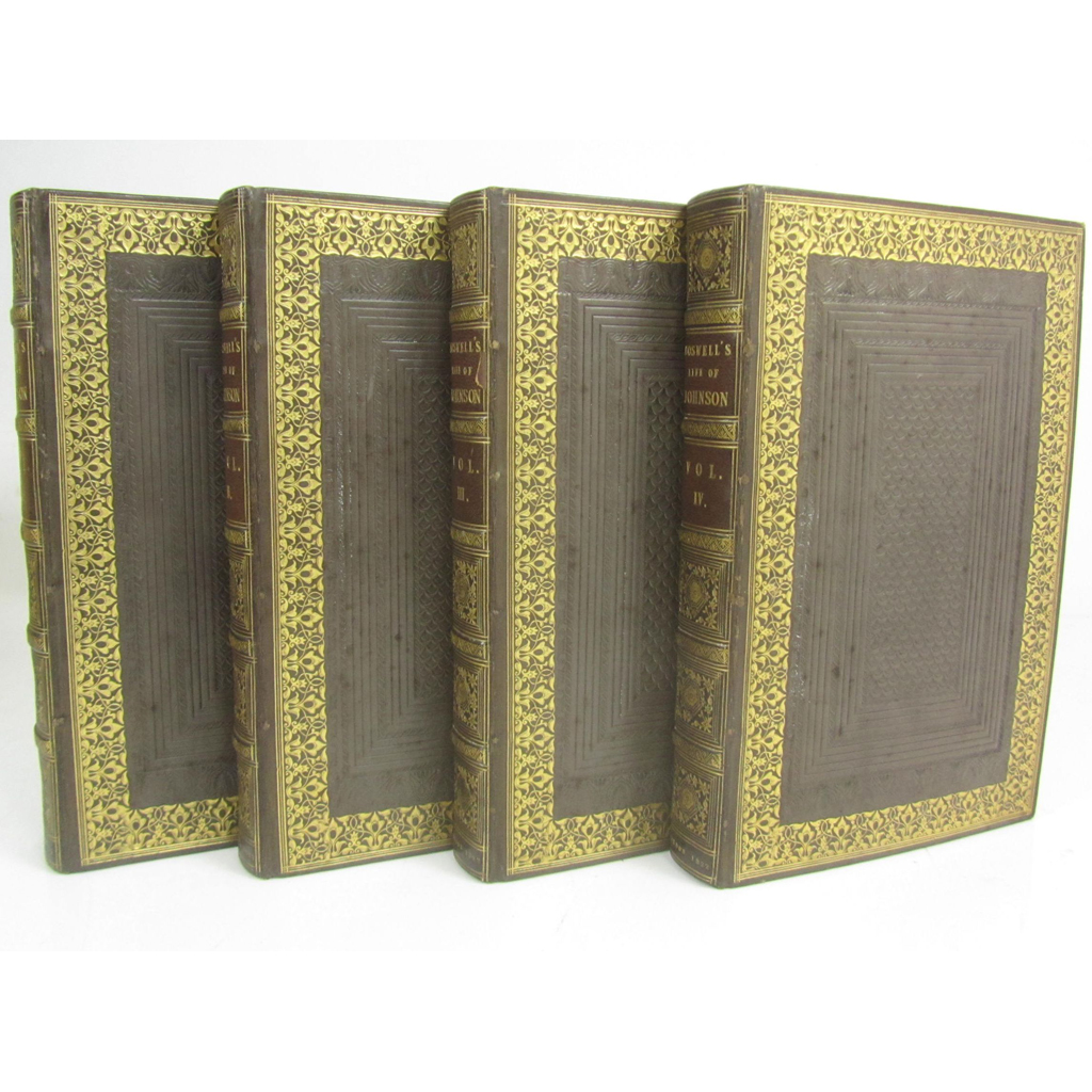 Appraisal: Boswell JamesThe Life of Samuel Johnson London T Caddell Four