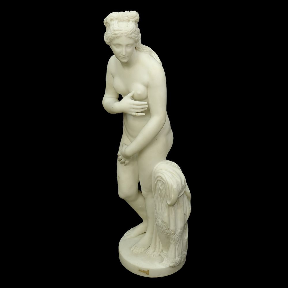 Appraisal: P Barzanti Marble Sculpture P Barzanti Italian th C Carved