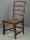 Appraisal: CHAIR - Centennial ribbon back mahogany Chippendale side chair with