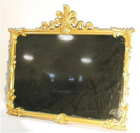 Appraisal: NEOCLASSICAL STYLE GILTWOOD MIRROR th century- h w in