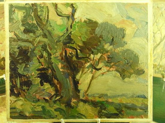 Appraisal: MARIAN KRATOCHWIL Polish - Trees in the Park London oils