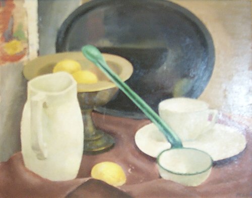 Appraisal: Still Life Still Life Oil on Canvas Board Oil on