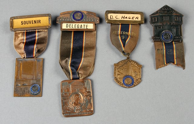 Appraisal: American Legion department of Pa convention badges