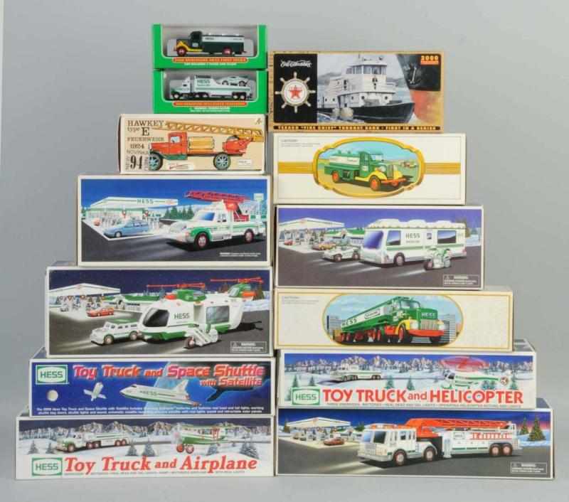 Appraisal: Lot of Hess Other Vehicle Toys Description Includes one Texaco