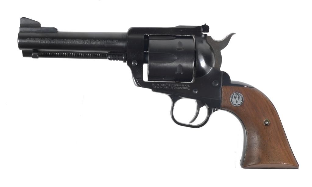 Appraisal: Ruger New Model Blackhawk convertible Mag six-shot revolver Barrel measures