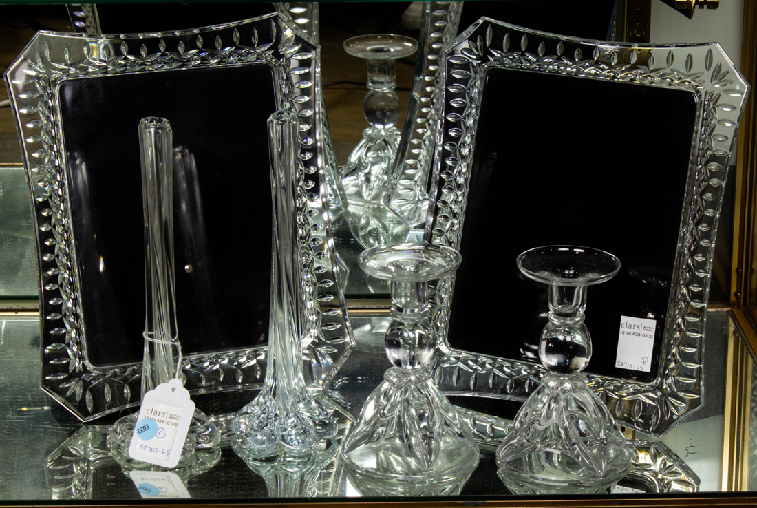 Appraisal: LOT OF ASSEMBLED GROUP OF GLASS Lot of Assembled group