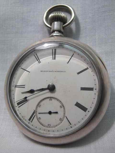 Appraisal: Size Roman numeral dial Elgin National Watch Co jewel key