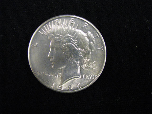 Appraisal: Peace Silver Dollar uncirculated