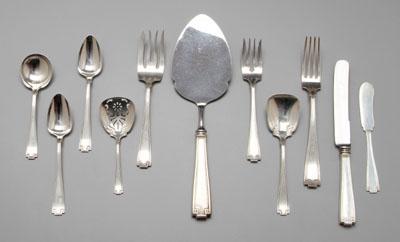 Appraisal: Gorham Etruscan sterling flatware pieces some with monograms with one