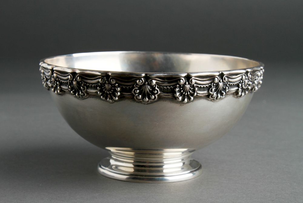 Appraisal: Tiffany Co Silver English King Pattern Bowl Tiffany Co sterling