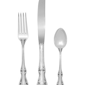 Appraisal: An American Silver Flatware Service International Sterling Co Meriden CT