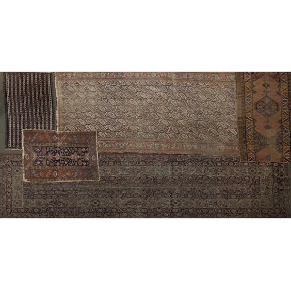 Appraisal: ORIENTAL AREA RUGS Five in assorted designs and sizes early