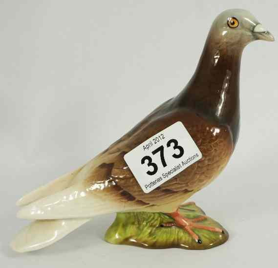 Appraisal: Beswick Pigeon B in Red Gloss small underglaze firing crack