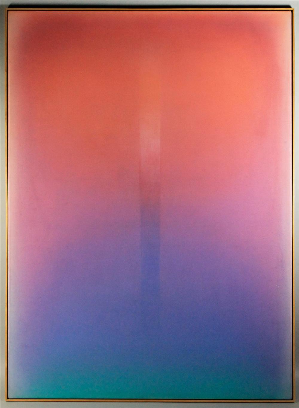 Appraisal: LEON BERKOWITZ AMERICAN - JACOB'S LADDER Oil on canvas x