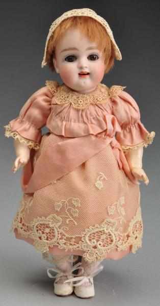 Appraisal: Early Kestner Doll with Square Teeth Description German bisque socket