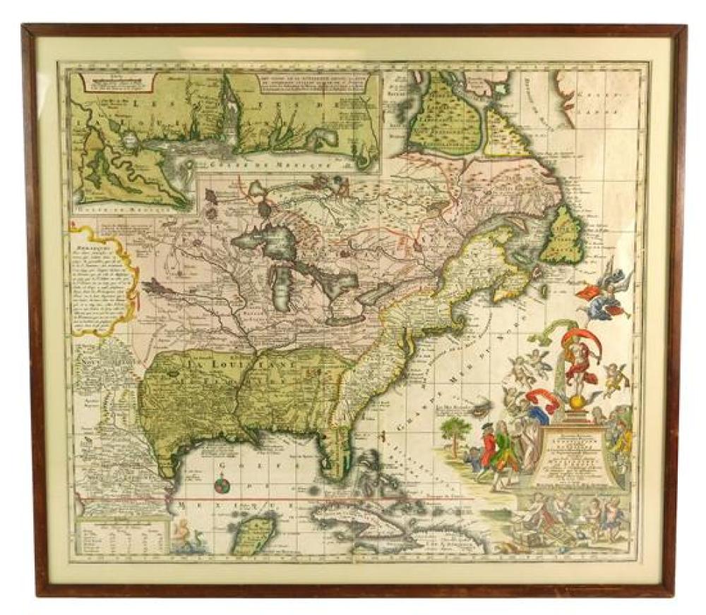 Appraisal: MAP Georg Matth us Seutter German - Accurata delineatio celeberrimar