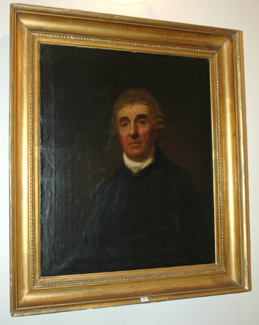 Appraisal: TH CENTURY BRITISH SCHOOL PORTRAIT OF JAMES THOMSON OIL ON