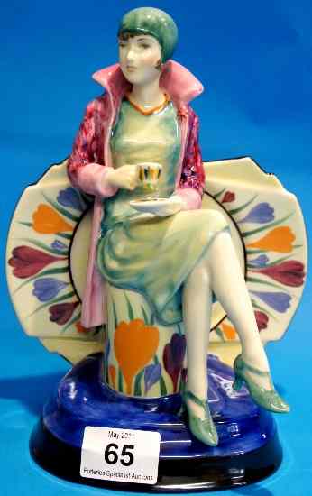 Appraisal: Peggy Davies Kevin Francis Figure Afternoon Tea Limited Edition of