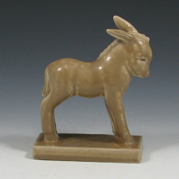 Appraisal: Rookwood Burro Paperweight - Mint Rookwood burro paperweight designed by