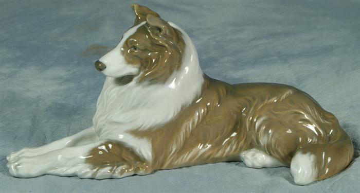 Appraisal: Royal Copenhagen collie figurine no damage long Estimate -