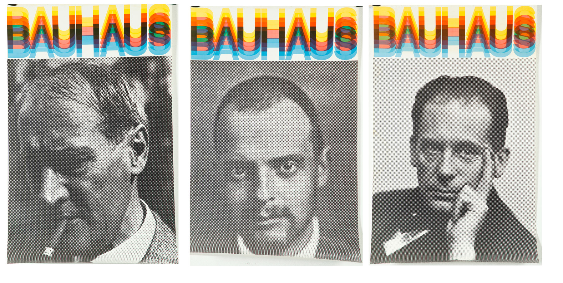 Appraisal: COLLECTION OF TEN BAUHAUS POSTERS Possibly German mid to late