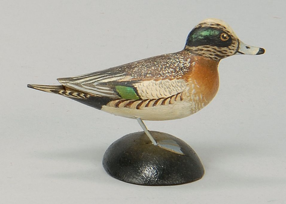 Appraisal: MINIATURE WIDGEON DRAKE By A E Crowell of East Harwich